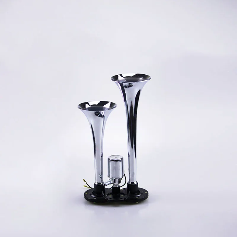 

Danzken 115db Car Air Horn 12V Two-tube Trumpet Compressor Bocina for Trucks Cars Automobiles Multitone