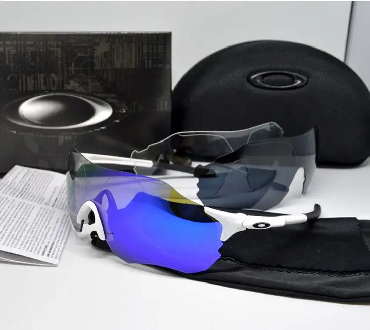 

Hot Sale 2018 New Arrivals Oakley Frame Silver Mountaineering Eyewear Really bright polarized gray transparent Grey Lens