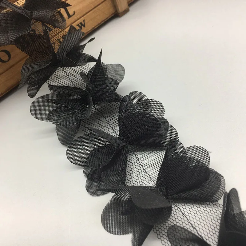 1 год разноцветные цветочные 3D лепестки шифоновые листья отделка свадебное