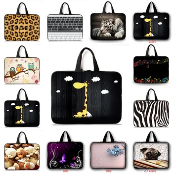 

9.7" 10 12 13 15 17 17.3 inch Laptop Sleeve Pouch Bag Tablet Case Cover + Hide Handle For 11.6 15.6 13.3 17 Dell HP ASUS Samsung