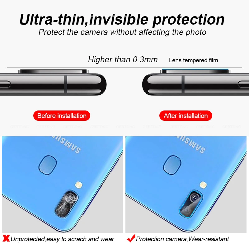 Защитная пленка для объектива задней камеры Samsung Galaxy A40 A50 A60 A70 A30 A20 A10 A9 A7 2018 S10 Plus S10e