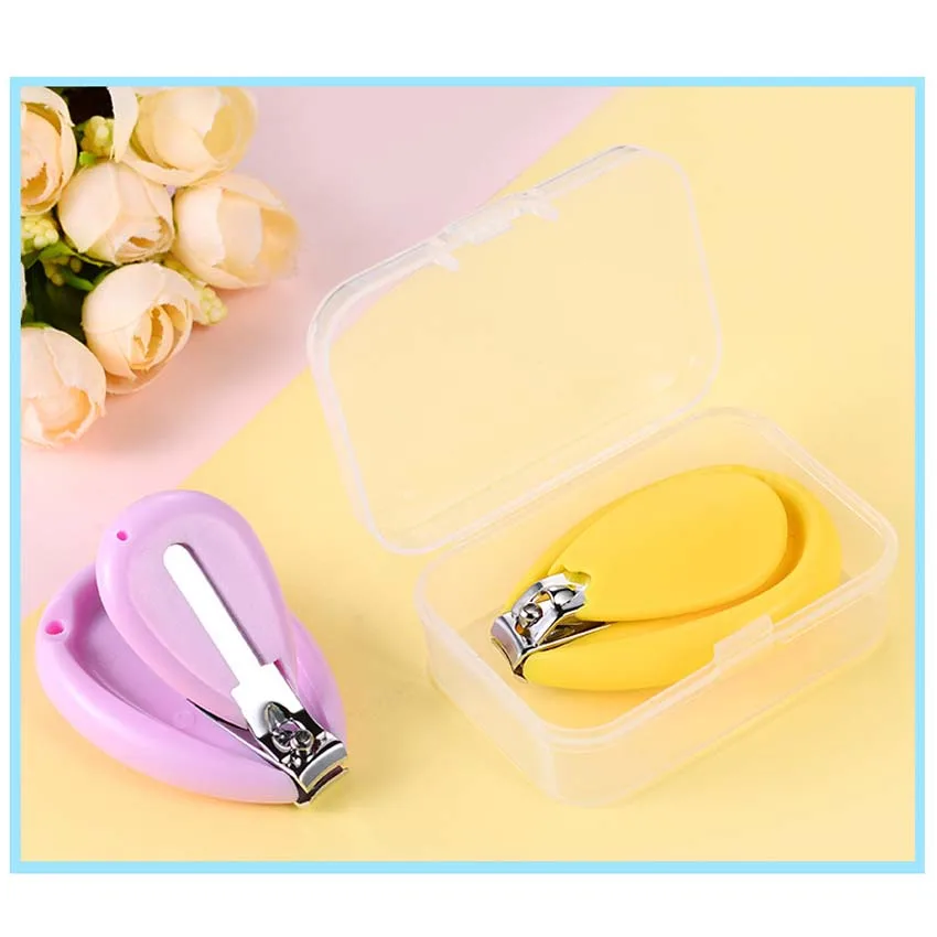 Уход за детскими ногтями набор удобный кусачки для ногтей Триммер детские ножницы для ногтей удобные безопасные книпсеры для младенца 1 комплект с коробкой