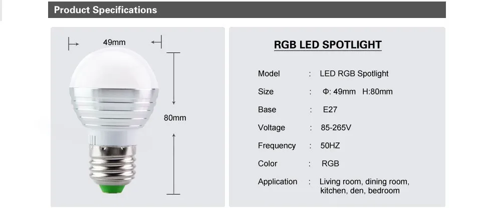 Рождественский светильник ing E27 9 Вт RGB светодиодный светильник 110 В 220 в 16 изменение цвета RGB Лампочка светильник с пультом дистанционного управления Lampara Bombillas светодиодный