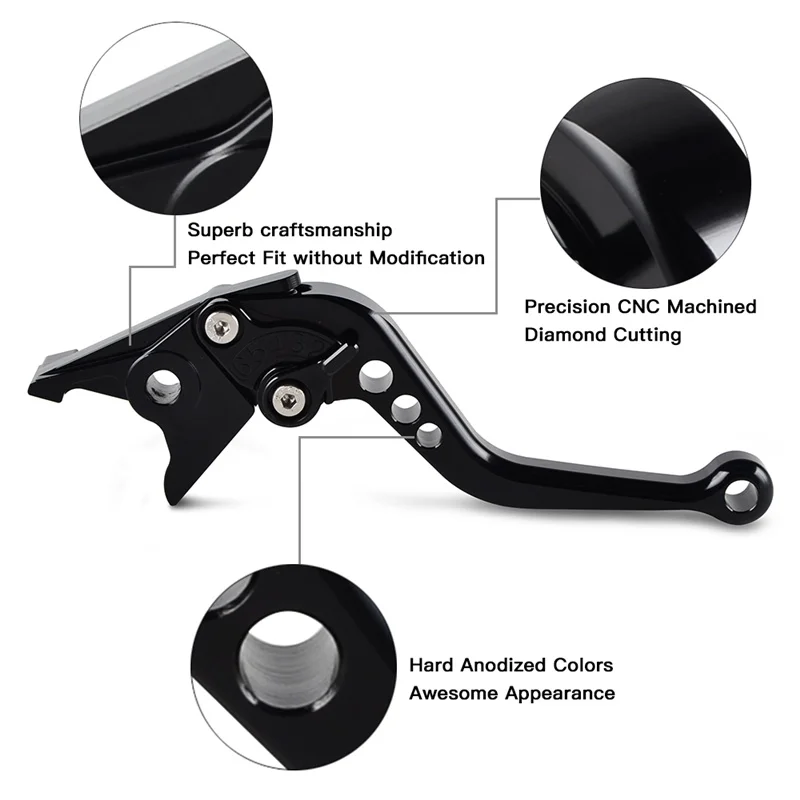 Короткие сцепные тормоза NICECNC 14 см для Yamaha TDM850 1991 2001 XJ900S Diversion 1995 2002 FZX250 Zeal 1992
