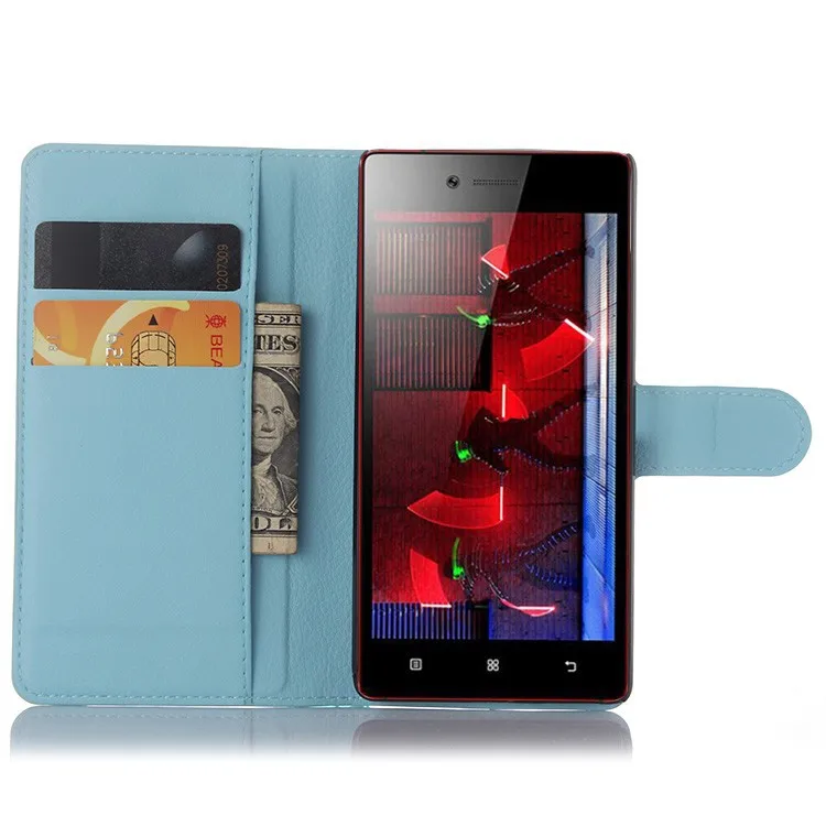 Luxury Wallet PU Leather Flip Cell Phone Case Cover For Lenovo Vibe Shot Z90-7 4G Lte Case Cover Shell Back Cover With Stand (10)