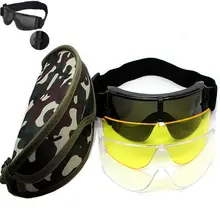 X800 тактические очки военные страйкбол тактические Защитные очки боевые очки 3 сменные противотуманные