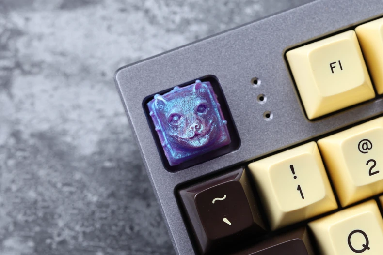 Groupbuy Бесплатная доставка колпачки для ключей BoB Year of Dog из смолы Artisan новинка
