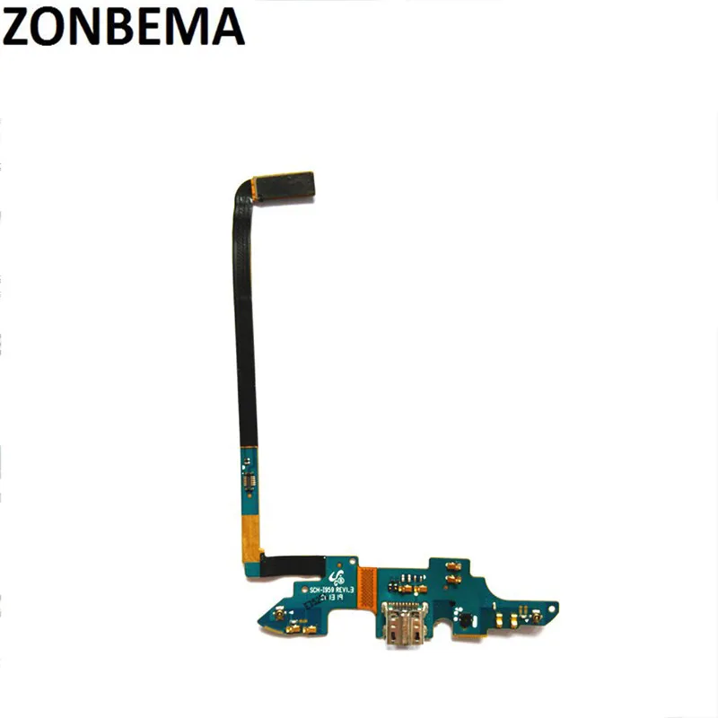 

ZONBEMA Original Charger Charging Port Dock USB Connector Flex Cable For SamSung Galaxy S4 M919 i337 i545 L720 R970 L720T i9515