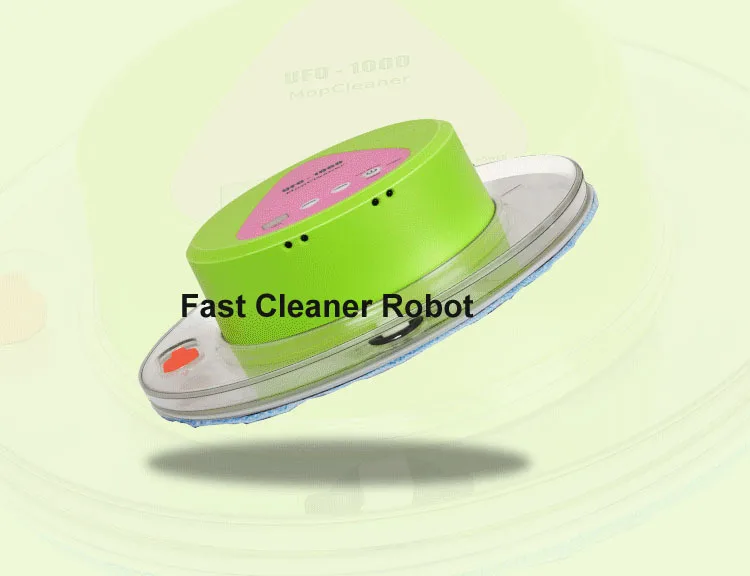 Newest Arrival Cheapest UFO Design Mini Robot Wet and Dry mop Cleaner with 247ML big Water tank | Бытовая техника