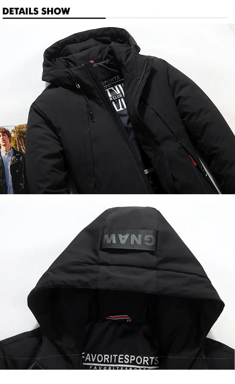 2018 New Brand White Duck Down Jacket Men Autumn Winter Warm Coat Men's Ultralight Duck Down Jacket Male Windproof Parka (8)