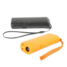 Pet Dog Repeller Trainer Anti Barking Device Ultrasonic LED Flashlight ultrasonic dog chaser aggressive pet attack repeller trainers led flashlight