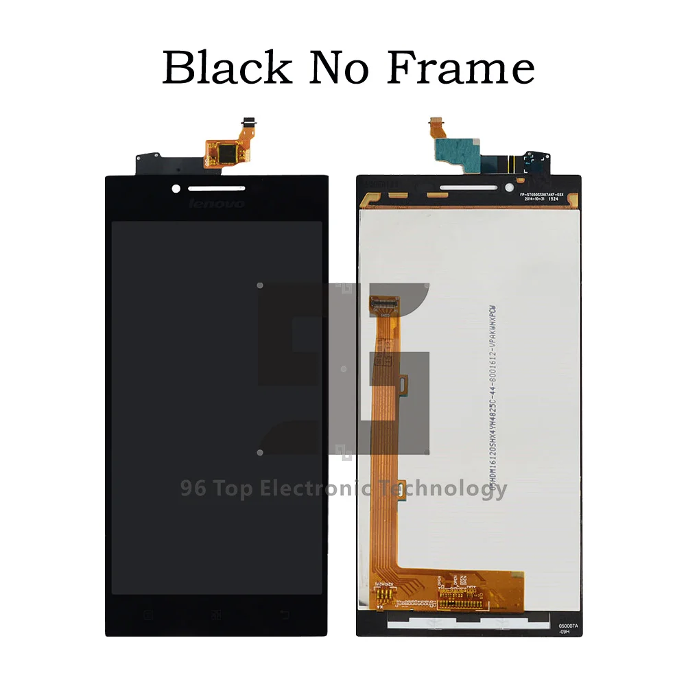 

AA+ Quality LCD 5.0'' For Lenovo P70 P70T P70-T LCD Display Touch Screen Digitizer Assembly Replace Black / White