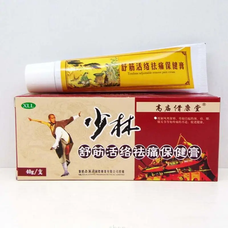 

Chinese Shaolin Analgesic Cream Rheumatoid Arthritis Joint pain Analgesic backache Pain Relief Back Balm Ointment L4