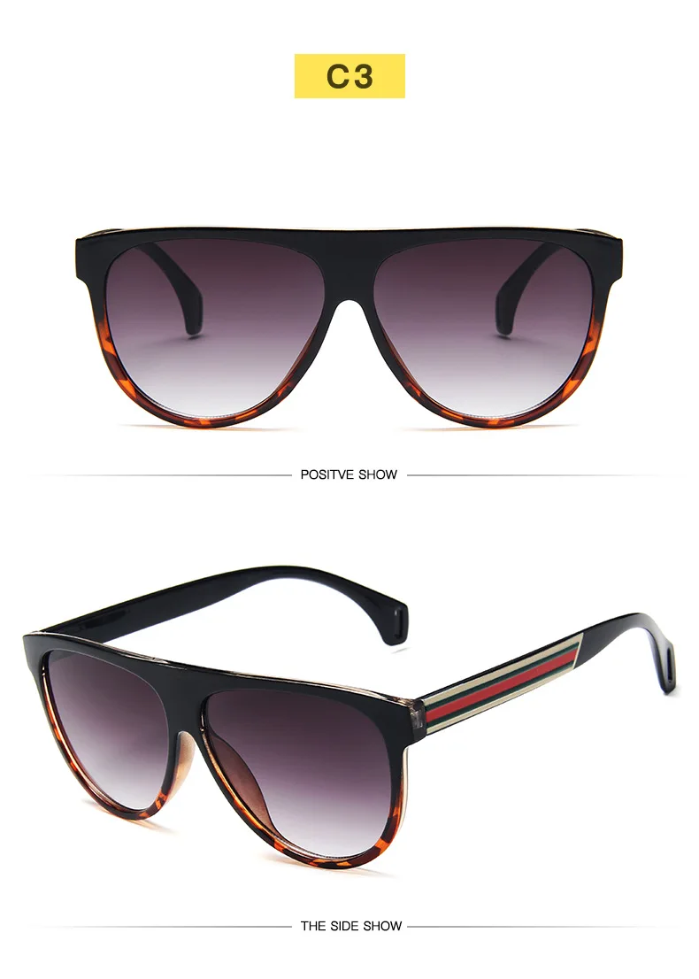 Новое поступление 2019 высококачественные мужские Солнцезащитные очки Ретро Винтажные Солнцезащитные очки с большими рамами женские