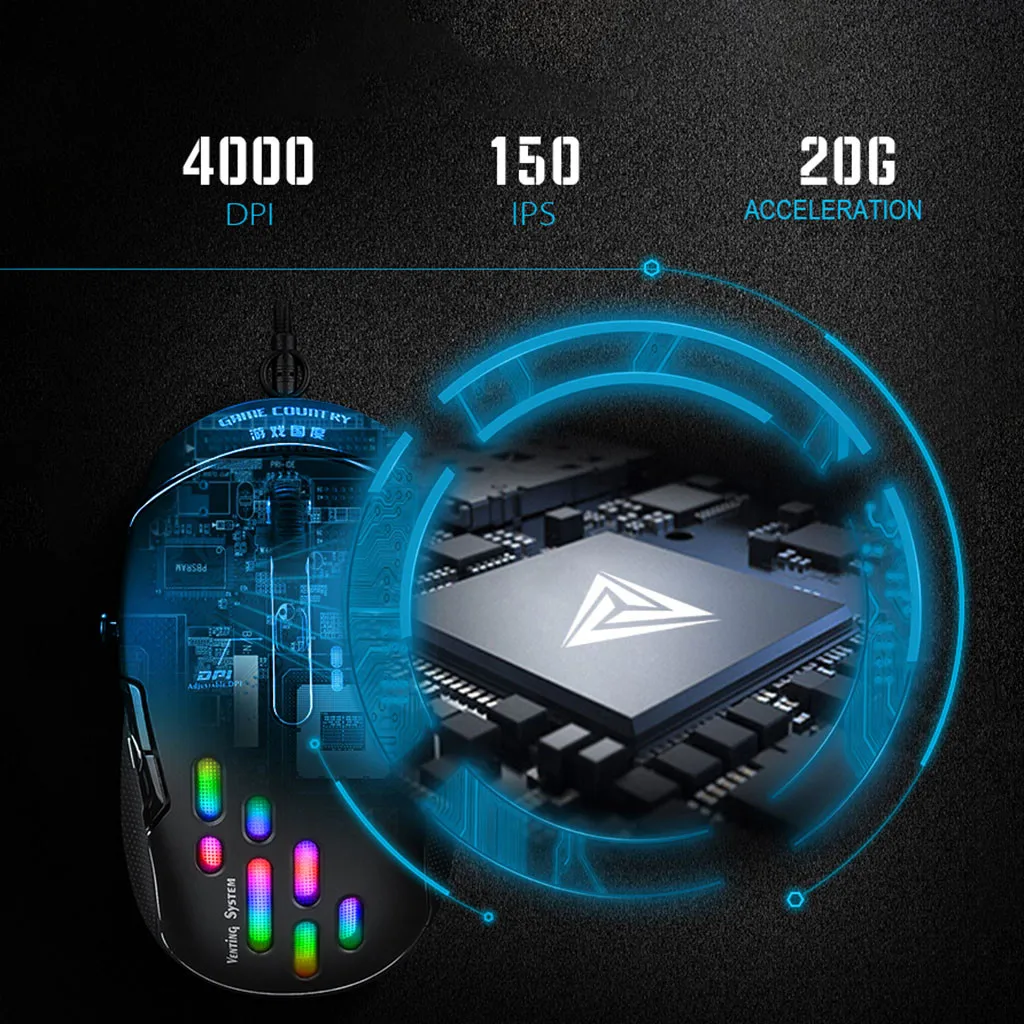 Wired Gaming Mouse 5D