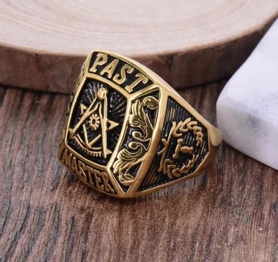 PikaLF Masonic Ring for Men, Masonic Freemason Ring, India | Ubuy