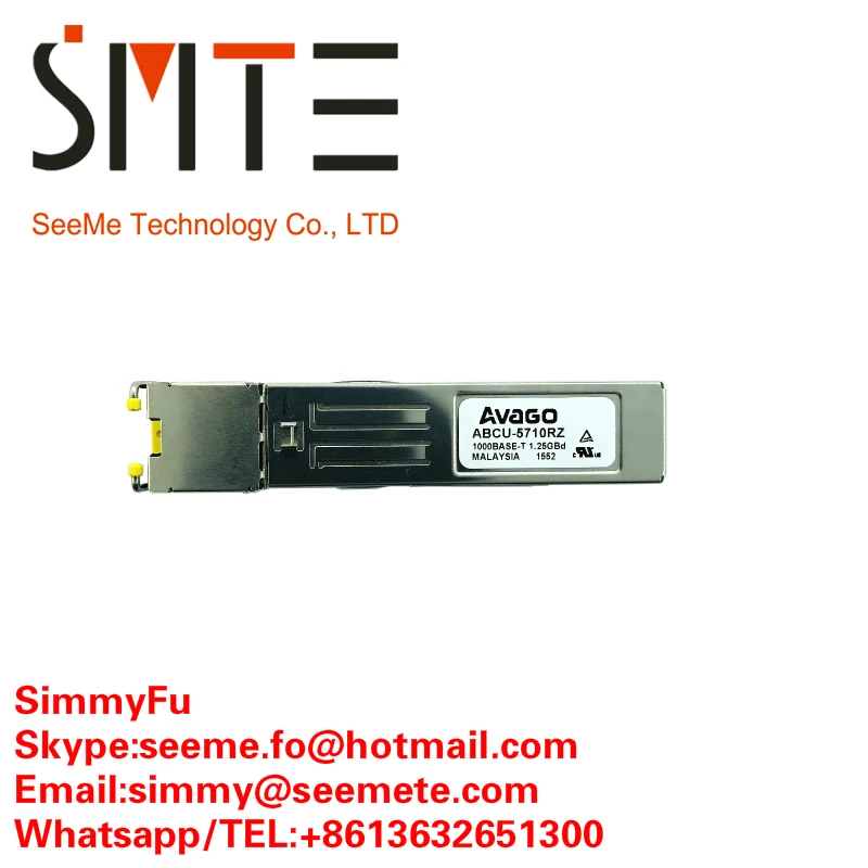 AVAGO SFP optical module ABCU 5710RZ 1000BASE T 1.25GBd SFP Copper RJ