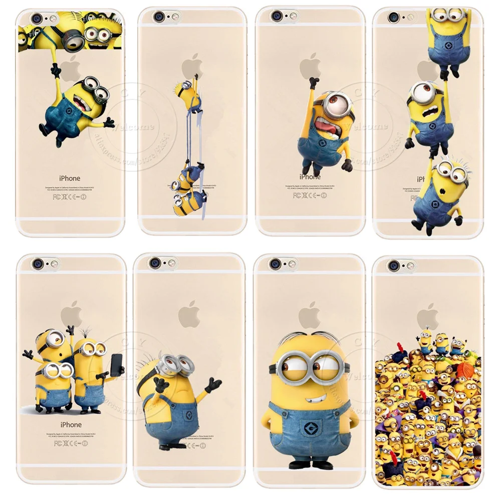 coque iphone 7 minion 3d