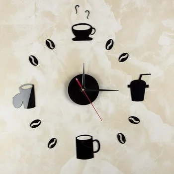 

Free shipping Decorative Round clock hotel furniture Nordic fashion creative bedroom mute silent wall clock