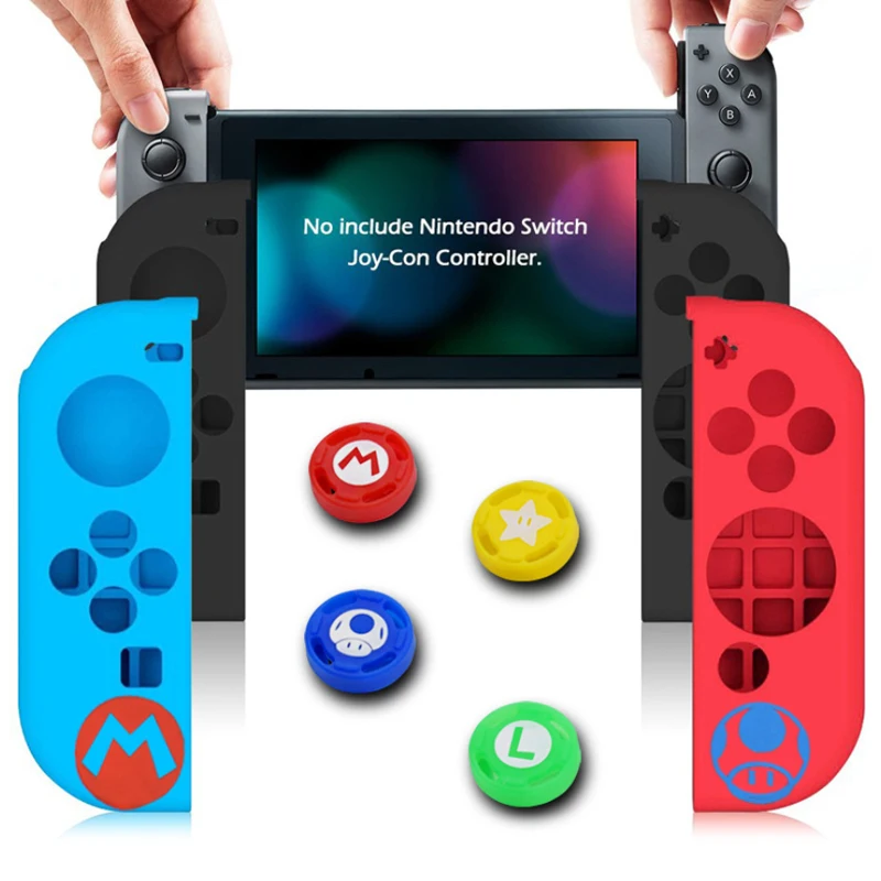 Силиконовый чехол Joycon для переключателя NAND противоскользящая резиновая защитная накладка для контроллера nintendo Switch
