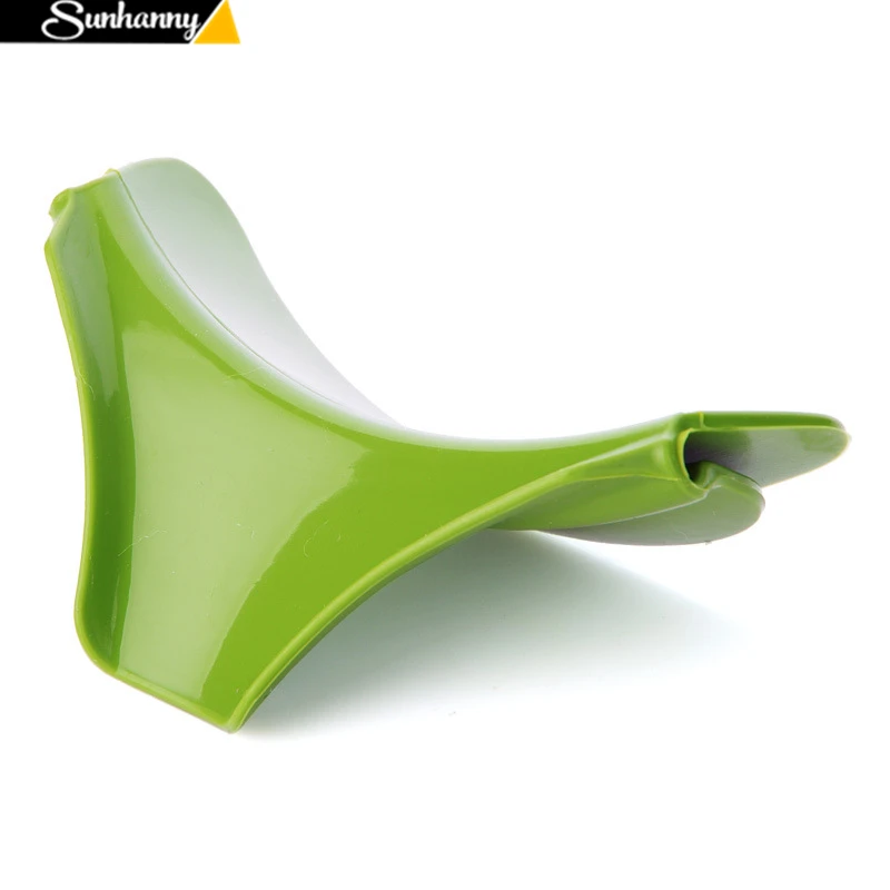 Sunhanny Leak-proof Silicone Edge Deflector Pouring Soup Pot Funnel For Pans And Bowls Jars Kitchen Gadgets | Дом и сад
