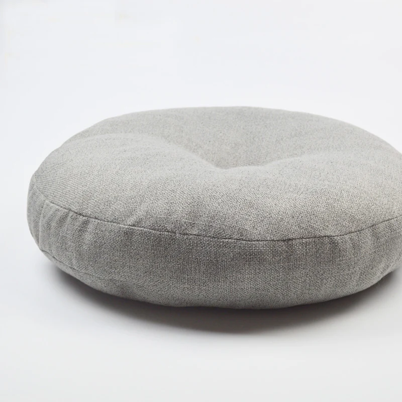 Linen Large Meditation Cushion Japanese Floor Cushions Thickening