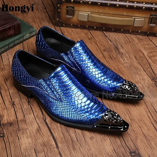 Color Luxe Hommes Oxford D'affaires De Écailles En Poisson as La Pointu Showed Des À Bout Partie Chaussures Main Mariage Motif As Robe Fendue Color Cuir WYqqfPS
