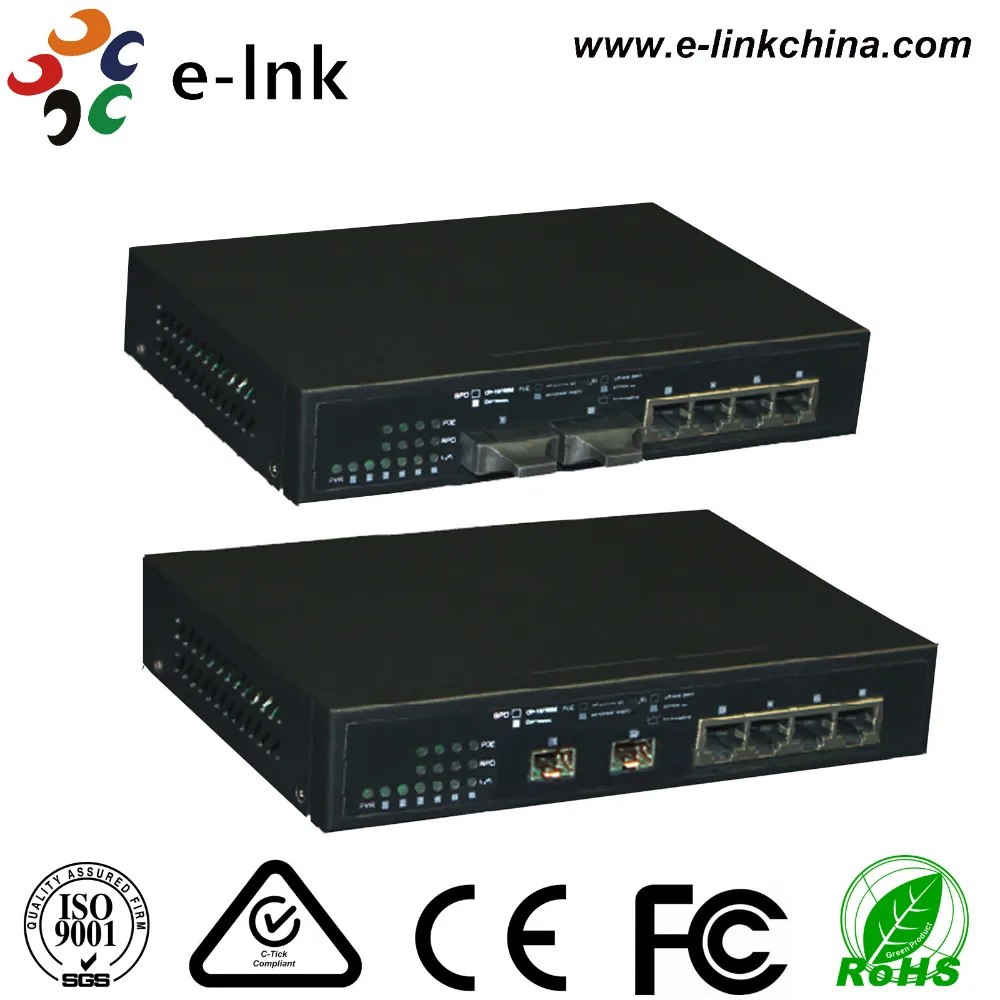4x10/100/1000 м + 2x1000 IEEE802.3at одиночный режим 20 км IEEE802.3af PoE стандарт 15 4 Вт переключатель