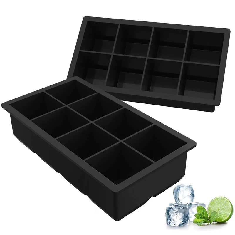 

Ice Tray Silicone Whiskey Ice Cube Maker Ball Ice Molds Reusable Chocolate Mold Wine Cocktail Party Bar Drinking Accessories