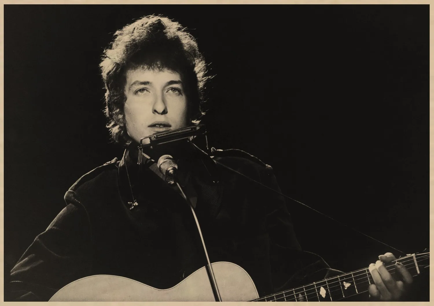 Bob Dylan poster  kraft paper posters decorative painting folk poet bar wall paintings retro poster  wall sticker 1001