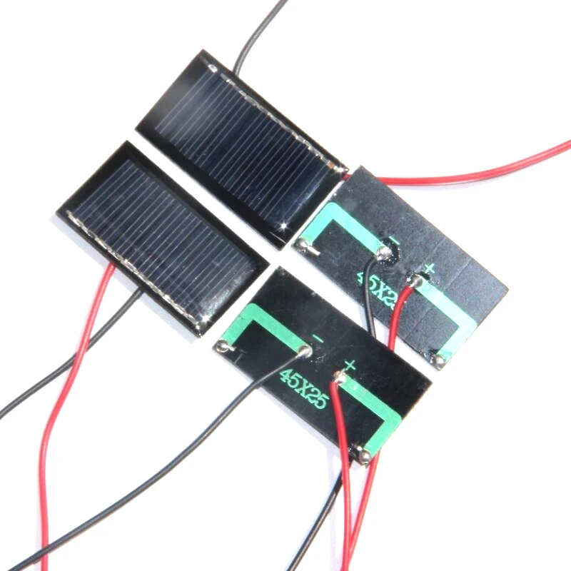 10 шт. солнечные мини панели 5 В 25 мА 45 х25 мм|solar cell|cell photovoltaicsun power |