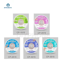 PHONEFIX 1 шт. 1,5-3,5 мм 1,5 м припой для снятия фитиль провод для мобильного телефона инструмент для ремонта материнской платы