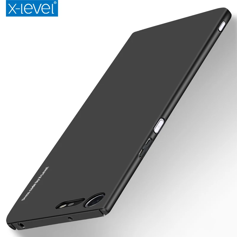 X Level For Sony Xperia XZ Premium Case Luxury Plastic PC Hard G8141 G8142 Dual Sim Back Cover |