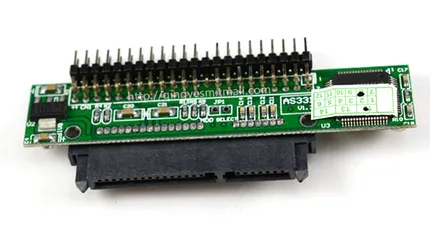 

Free Shipping Goldendisk 44PIN IDE TO SATA Adapter 2.5 inch TO 3.5 inch PATA TO SATA Converter