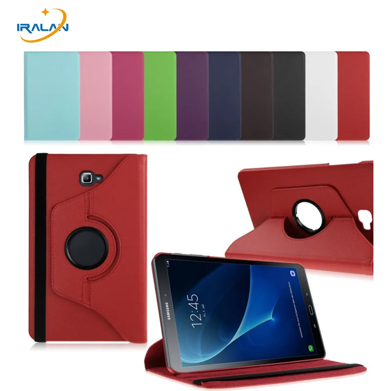 2017 Горячая подставка Смарт PU кожаный 360 чехол для Samsung Galaxy Tab A 10 1 &quotT580 T585 T580N