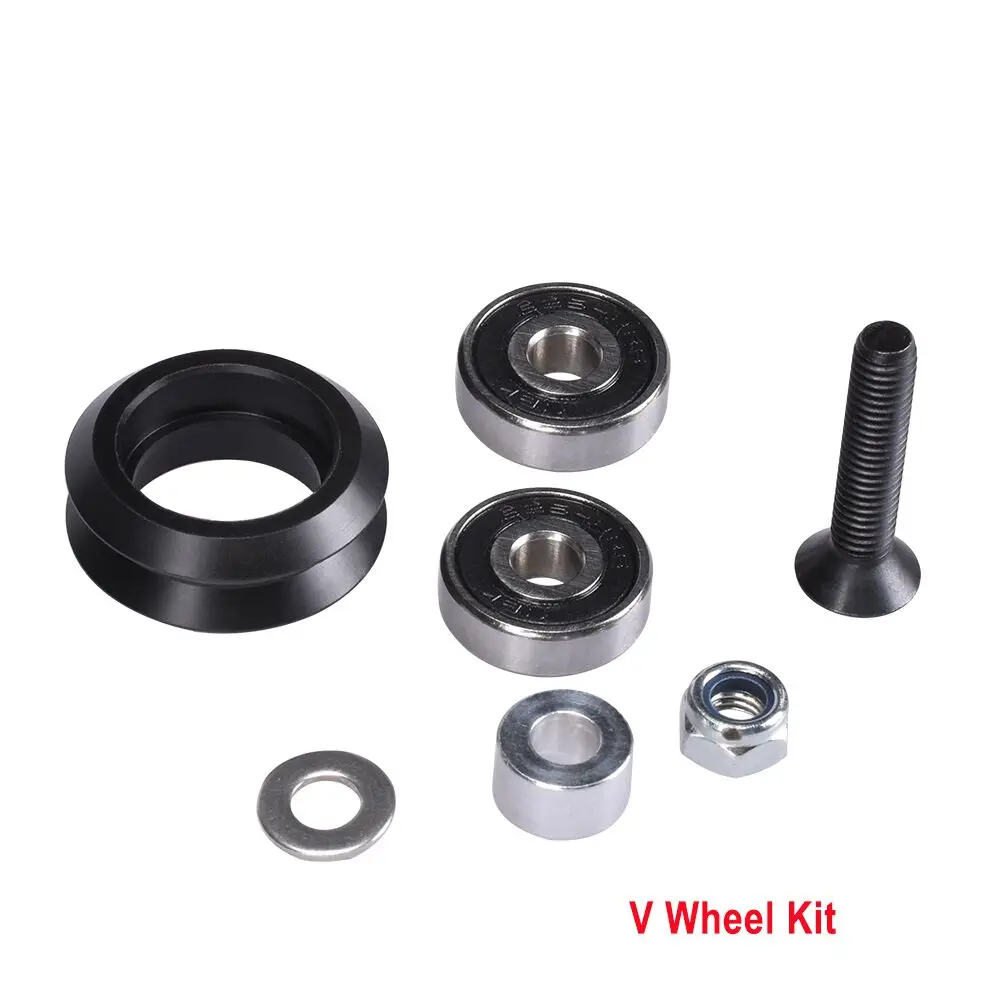 

20 PCS Strong Solid V Wheel Kit Plastic Wheel POM Wheel V-type V Idler Pulley For Openbuilds V-Slot Rail OX CNC Kit064