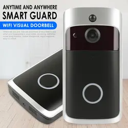 Wi Fi кольцо дверные звонки Smart Беспроводной колокольная камера видео телефон домофон безопасности дома приложение функция для Android iphone про