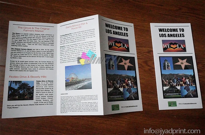 

A4 Flyer Z Fold Brochure Printing