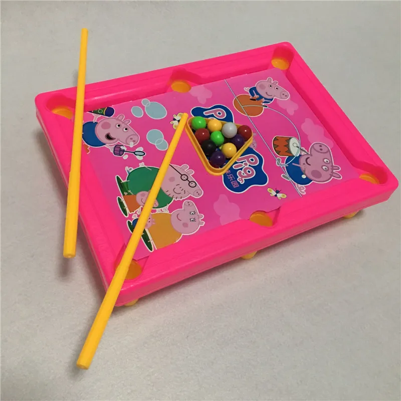 New Arrival Mini Desktop Pink Pig Pool Table Children's Billiard Table Kids Educational Toys