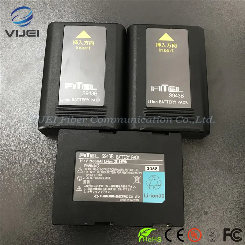 Furukawa Fitel S943B S178A батарея S153 S153A S177 S178 S178A S121/S122/S123 сварочный аппарат ионно-литиевая аккумуляторная батарея