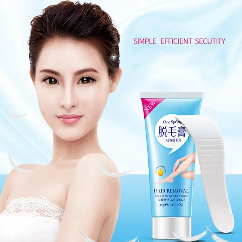 Hair Removal Cream Safety Gentle Painless Quickly Permanent Epilator