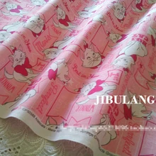 Розовый большой бант кошка Мэри ребенок полиэстер ткань ребенок день рождения обои/Diy ручной работы ремесло постельные принадлежности домашний кошелек из ткани одеяло