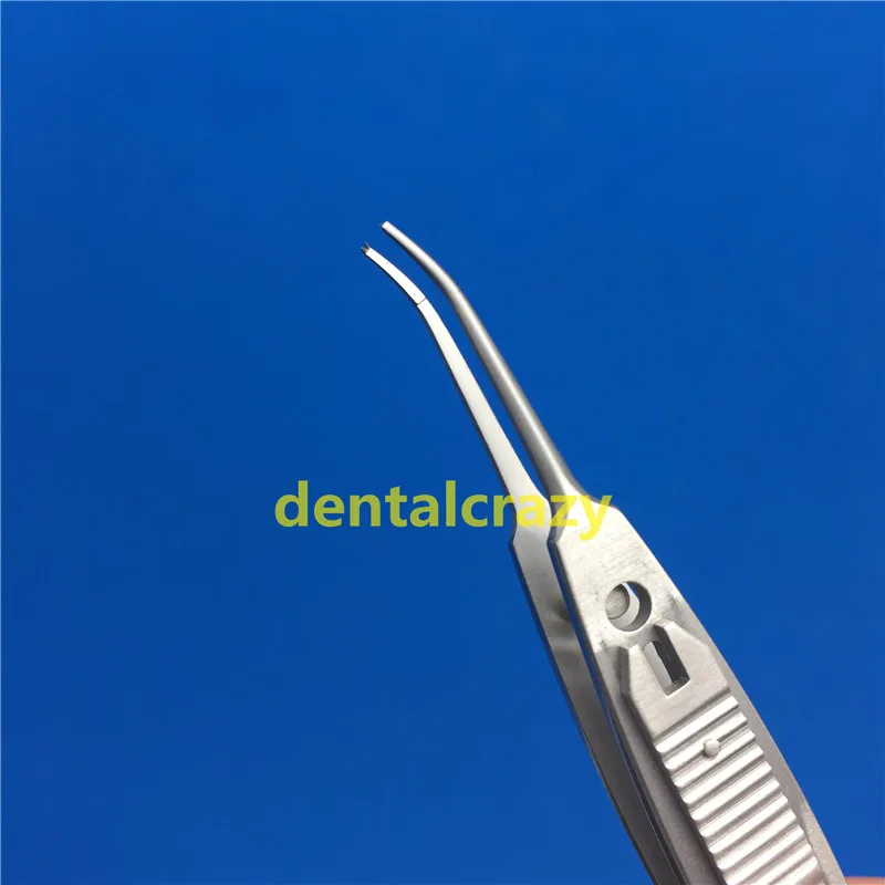 Pinças de Fixação em Linha 0.5mm com Bloqueio Stern-castroviejo Oftálmica Instrumentos Cirúrgicos Reta - Esquerda Direita 1x2 Dentes 1 Pcs 10 Instrumentos p pálpebra
