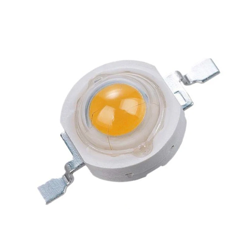 100pcs 1W 3W LED 높은 전원 LED 차가운 흰색 자연 흰색 따뜻한 흰색 RGB 빨간색 녹색 파란색 노란색 광원