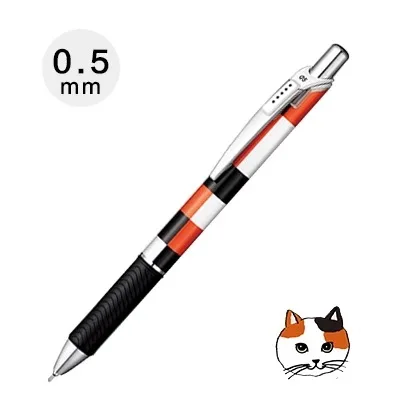Бургундия Япония Pentel BLN75 Cat серии Ограниченная серия гелевая ручка гладкая быстросохнущая гелевая ручка 0,5 мм 1 шт - Цвет: Бургундия