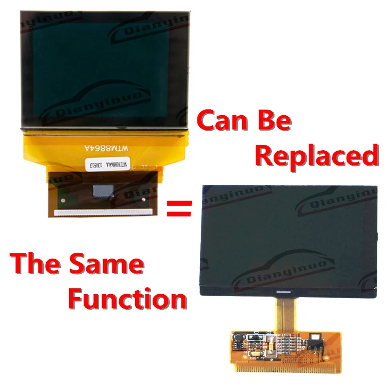 Qianyinuo приборная панель ЖК-дисплей для Audi A6/A3/A4 приборная панель ЖК-экран