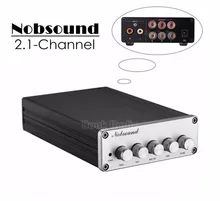 2017 New Nobsound HiFi 2.1 Channel Audio Power Amplifier Stereo Amp 2*50W+100W Subwoofer