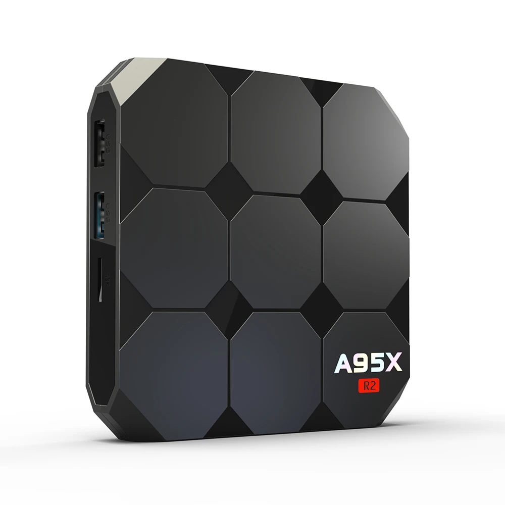 VHXSIN A95X R2 10 шт./лот Android 7 1 Smart TV Box Amlogic S905W Wifi 2 Гб RAM/16 ГБ ROM телеприставка Andorid