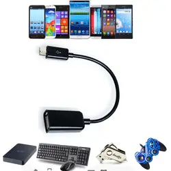 Премиум-usb OTG Адаптер кабель/шнур для Dell Android планшет место 7 + планшет Android USB 2,0 OTG адаптер