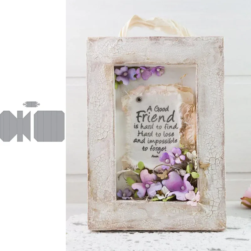 

Photo Frame Cutting Dies Stencils for Scrapbooking Embossing Die Paper Cards Making Album Decorative New 2019